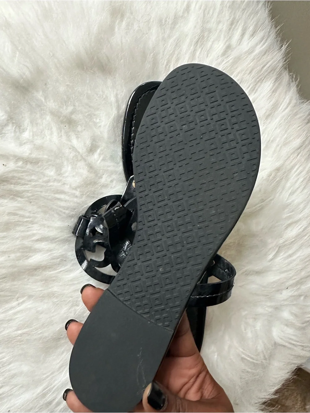 Tory Burch shiny black